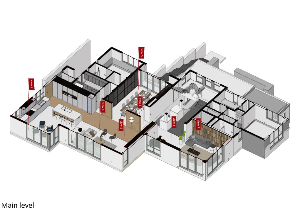 Glen Main level floor plan