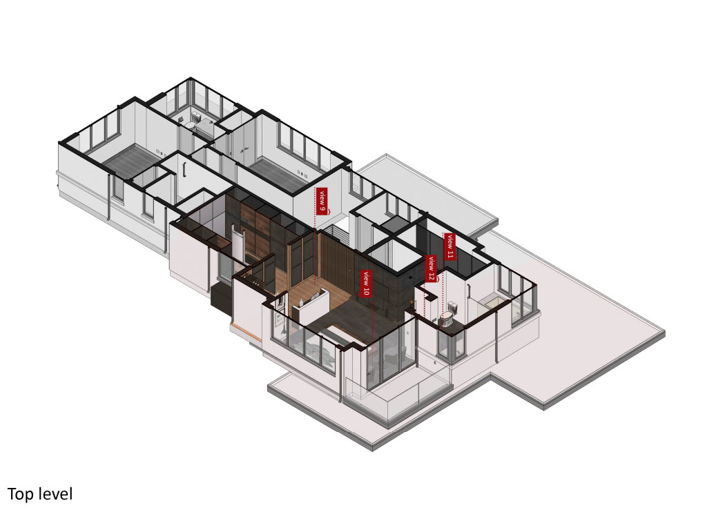 Glen Top level floor plan